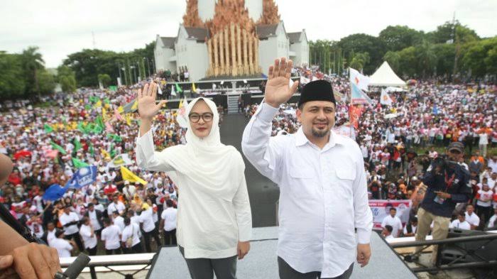 Munafri Arifuddin- Andi Rachmatika Dewi (Appi-Cicu). (Ist)