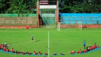 Stadion Mattaonging sebelum dibongkar. (Int)