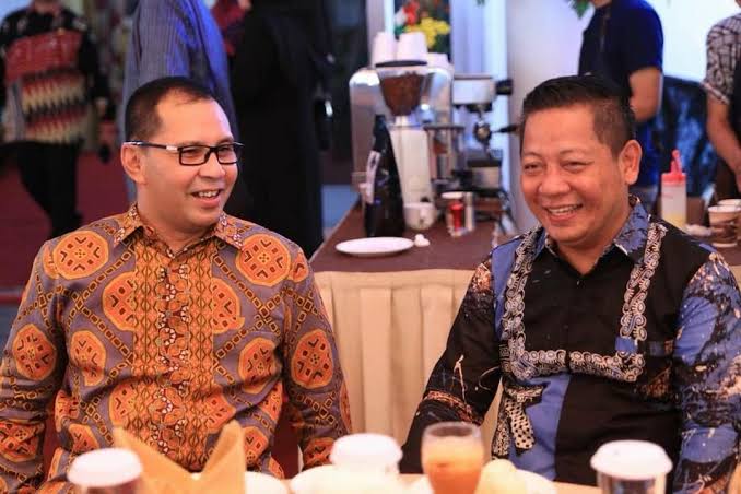 Ketua DPW Nasdem Sulsel Rusdi Masse saat bersama Ramdhan Pomanto beberapa waktu lalu. (Int) Ketua DPW Nasdem Sulsel Rusdi Masse saat bersama Ramdhan Pomanto beberapa waktu lalu. (Int)