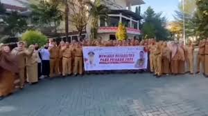 ASN lingkup DPRD Makassar komitmen netral di Pilkada 2024. (Ist)