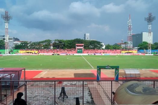 Anggaran rehabilitasi Stadion Mattoanging dipangkas Rp92 miliar karena dialihkan untuk penanganan Covid 19. (Int)