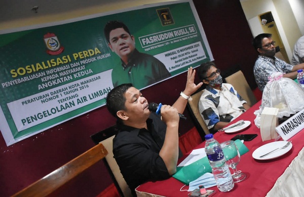 Anggota DPRD Makassar Fasruddin Rusli. (Int) Anggota DPRD Makassar Fasruddin Rusli. (Int)
