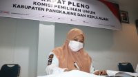Anggota KPU Pangkep Rohani. (Ist)