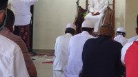 Bupati Takalar Syamsari Kitta saat berkhutbah Jumat di masjid Wahdah Islamiyah, Jumat 21 Agustus 2020. (Ist)