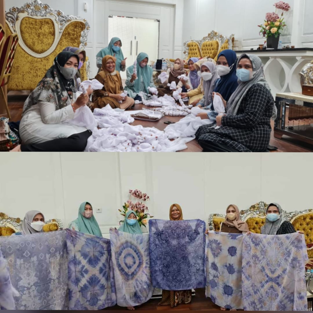 Dekranasda Takalar perkenalkan kain Shiborita. (Ist).jpg