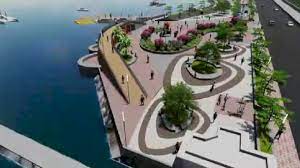 Denah pembangunan Anjungan Cempae Parepare. (Ist)