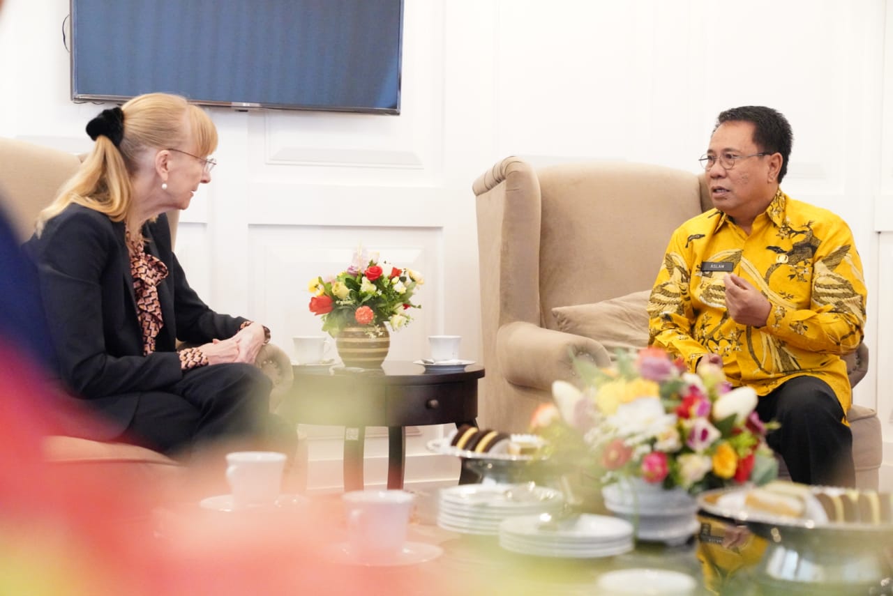 Dubes Jerman Puji Pertumbuhan Ekonomi Sulsel. (Ist)