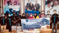FISIP Unismuh berbagi untuk korban gempa Sulbar. (Ist)