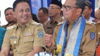 Gubernur Sulsel Nurdin Abdullah bersama Bupati Bantaeng Ilhamsyah Aziqin beberapa waktu lalu. (Int)