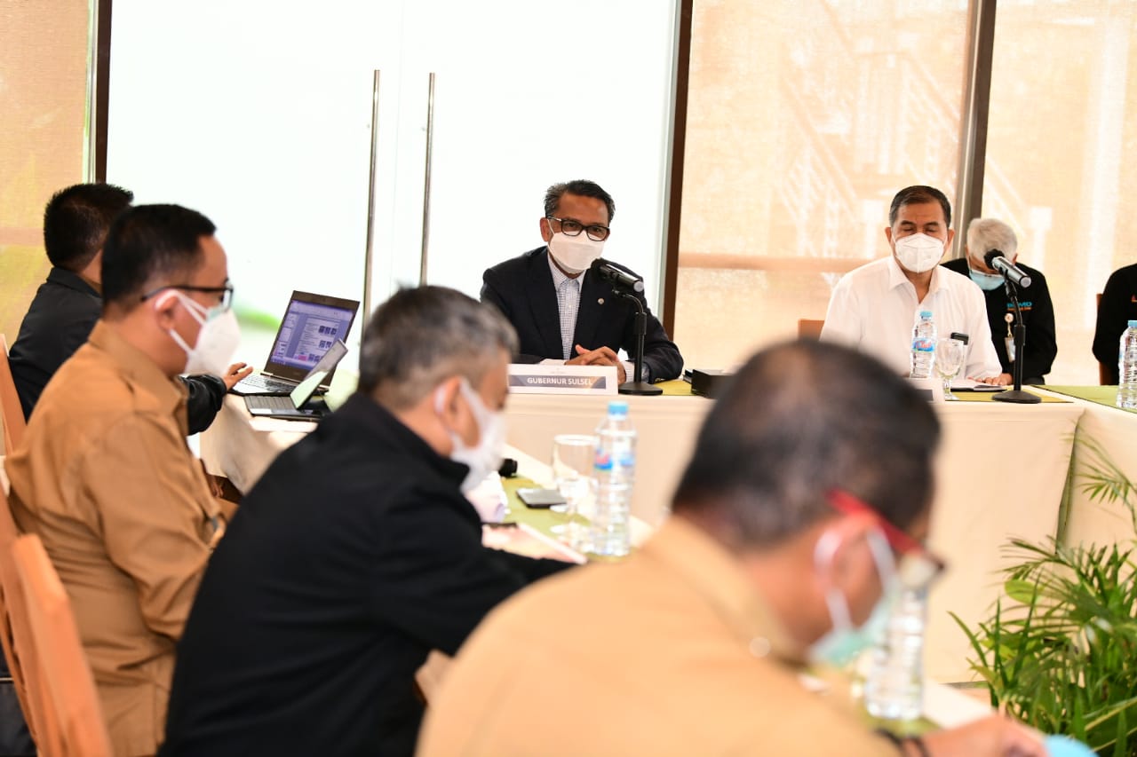 Gubernur Sulsel Nurdin Abdullah mendorong produksi pertanian, peternakan, dan perikana lebih maksimal. (Ist)