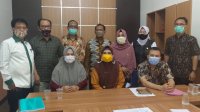 Anggota DPRD Takalar berkonsultasi di Biro Pemerintahan Pemprov Sulsel terkait pengajuan hak angket, Kamis 8 Oktober 2020. (Ist)