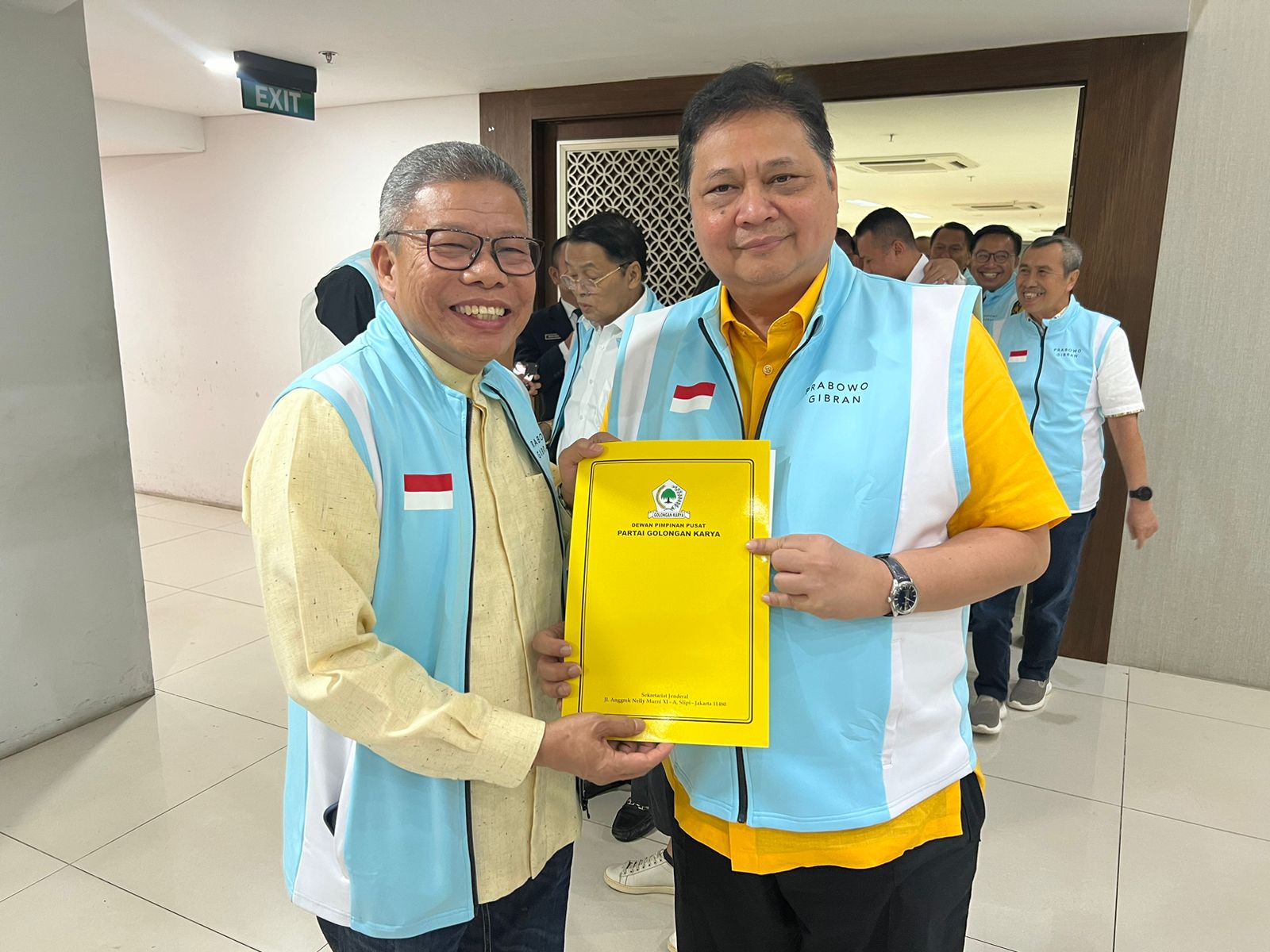 Ketua Golkar Sulsel Taufan Pawe mendapat perintah maju di Pilgub Sulsel 2024. (Ist)