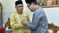 Wakil Bupati Bulukumba Andi Edy Manaf bersama Ilham Arief Sirajuddin di Jeneponto, Kamis 4 April 2024. (Ist)