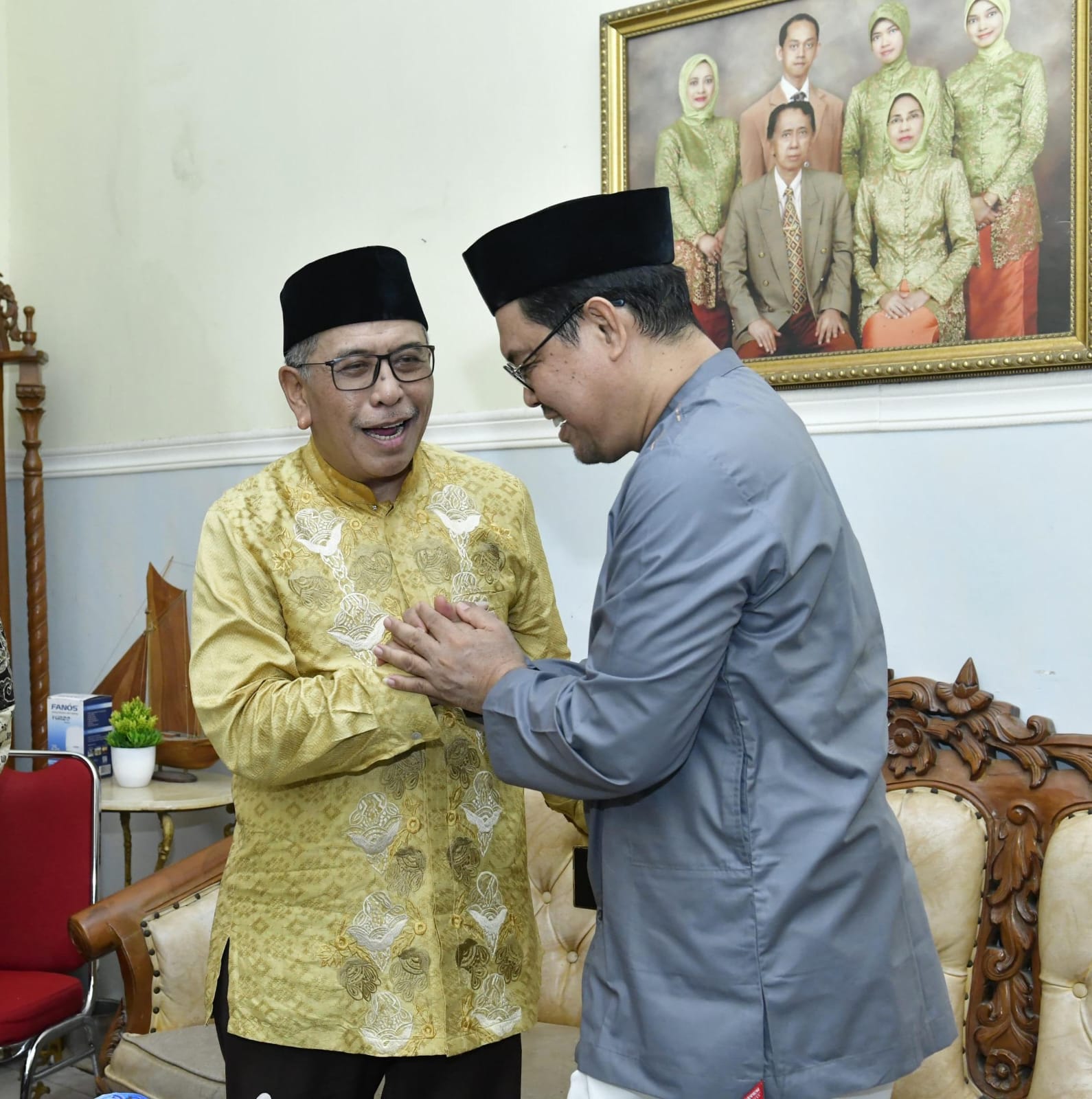 Wakil Bupati Bulukumba Andi Edy Manaf bersama Ilham Arief Sirajuddin di Jeneponto, Kamis 4 April 2024. (Ist)