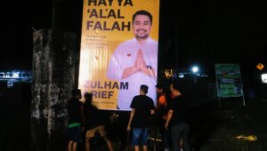 Politisi muda Zulham Arief menjadi calon tunggal Partai Golkar di Pilkada Takalar. (ist)
