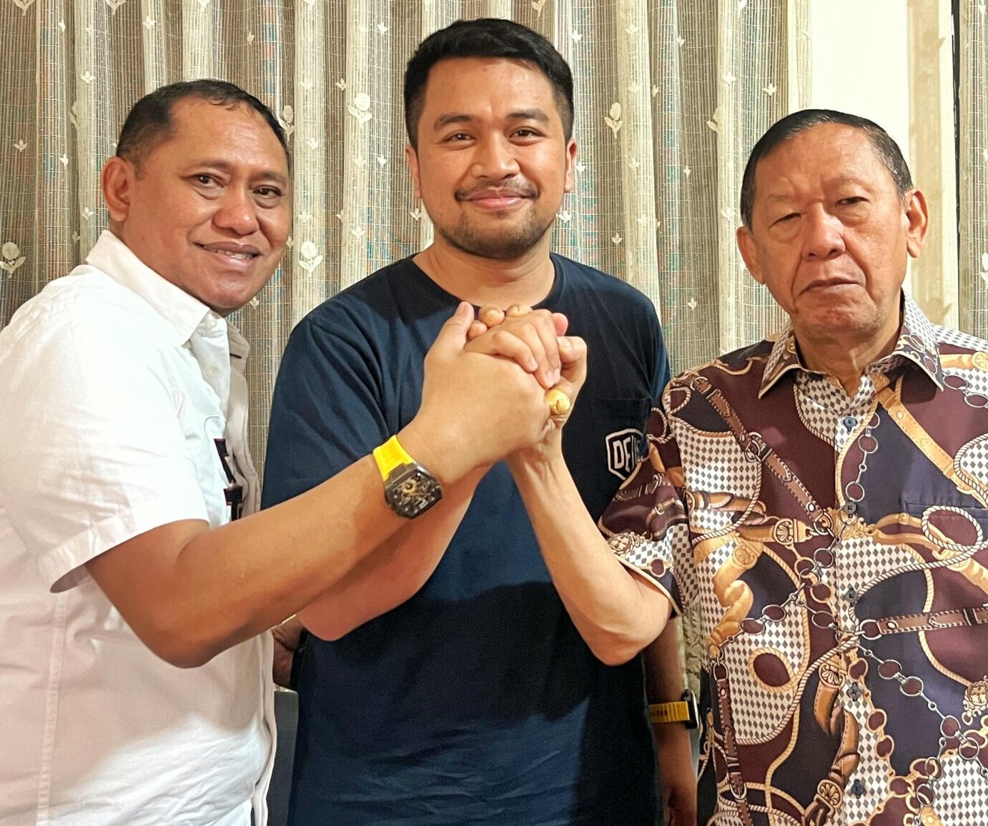 Hamka B Kady dan Lukman B Kady siap memenangkan Zulham Arief di Pilkada Takalar, Sabtu 29 Juni 2024. (Ist,)