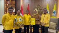 Golkar resmi mengusung pasangan Andi Sudirman Sulaiman- Fatmawati Rusdi di Pilgun Sulsel 2024. (Ist)