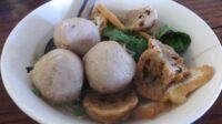 Bakso daging sapi. (Ilustrasi) Bakso daging sapi. (Ilustrasi)