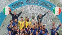 Italia juara Piala Eropa 2020 usai mengalahkan Inggris di Wembley, Senin 12 Juli 2021 dinihari. (Int)