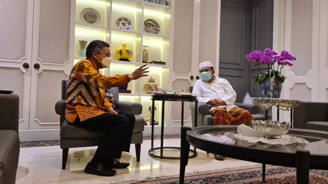 JK berbincang bersama TP di Jakarta. (Ist)