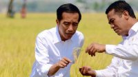 Jokowi bersama Amran Sulaeman. (Int) Jokowi bersama Amran Sulaeman. (Int)