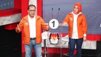 KPU Makassar menetapkan pasangan Danny- Fatma sebagai pemenangan di Pilwali Makassar 2020. (Int)