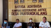 Kejaksaan Negeri (Kejari) Takalar launching Rumah Restorative Justice di Desa Panyangkalang, Kecamatan Mangarabombang, Kabupaten Takalar, Rabu 16 Maret 2022. (Ist)