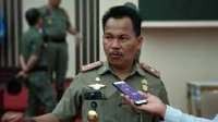 Kepala Satuan Polisi Pamong Praja (Kasatpol PP) Sulsel, Mujiono. (Int)