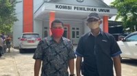 Ketua BKPRMI Hasanuddin G Kuna (masker merah) aktif mengimbau warga agar tercipta pilkada sehat dan damai. (Ist)