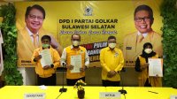 Ketua DPD I Partai Golkar Taufan Pawe kembali menunjuk Plt di tiga daerah di Sulsel, Minggu 20 Desember 2020. (Ist)