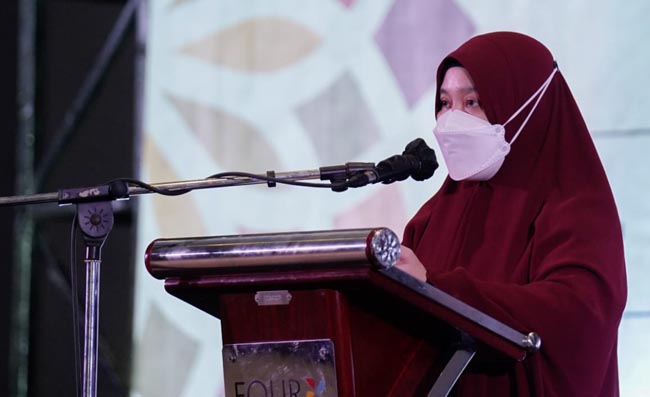 Ketua Dekranasda Sulsel, Naoemi Octarina. (Ist) Ketua Dekranasda Sulsel, Naoemi Octarina. (Ist).jpg