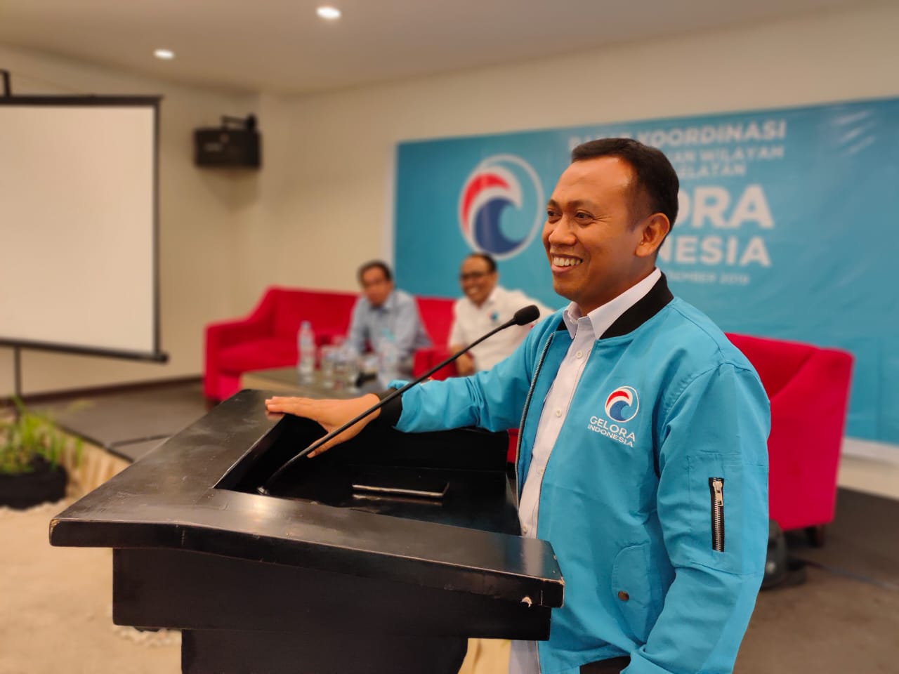 Ketua Gelora Sulsel Syamsari Kitta. (Ist)