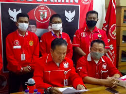 Ketua Relawan Projamin Ambroncius Nababan ditetapkan tersangka, Selasa 26 Januari 2021. (Int)