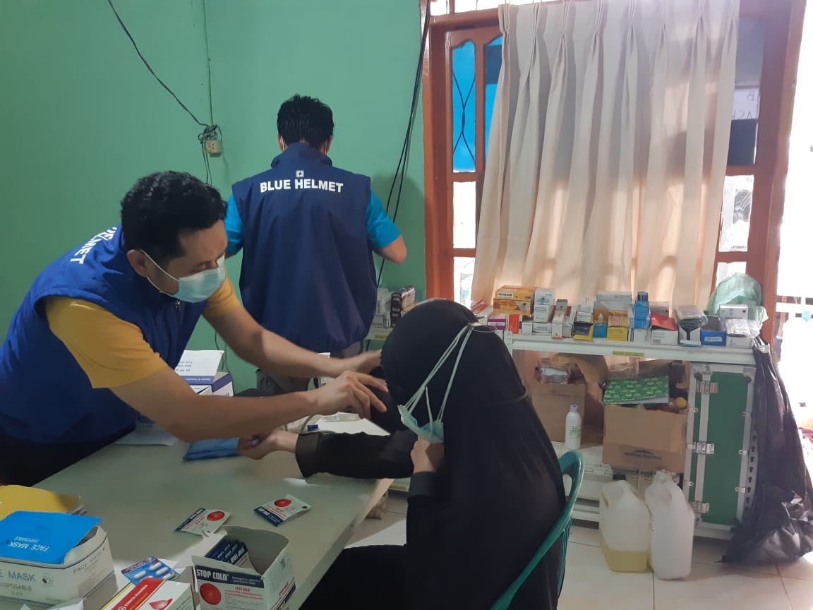 Klinik Paryai Gelora di Mamuju, Sulbar melayani warga 24 jam. (Ist)