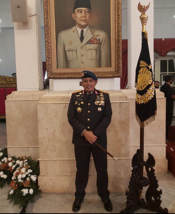 Komandan Korps Brimob Polri Irjen. Pol. Drs. Anang Revandoko.