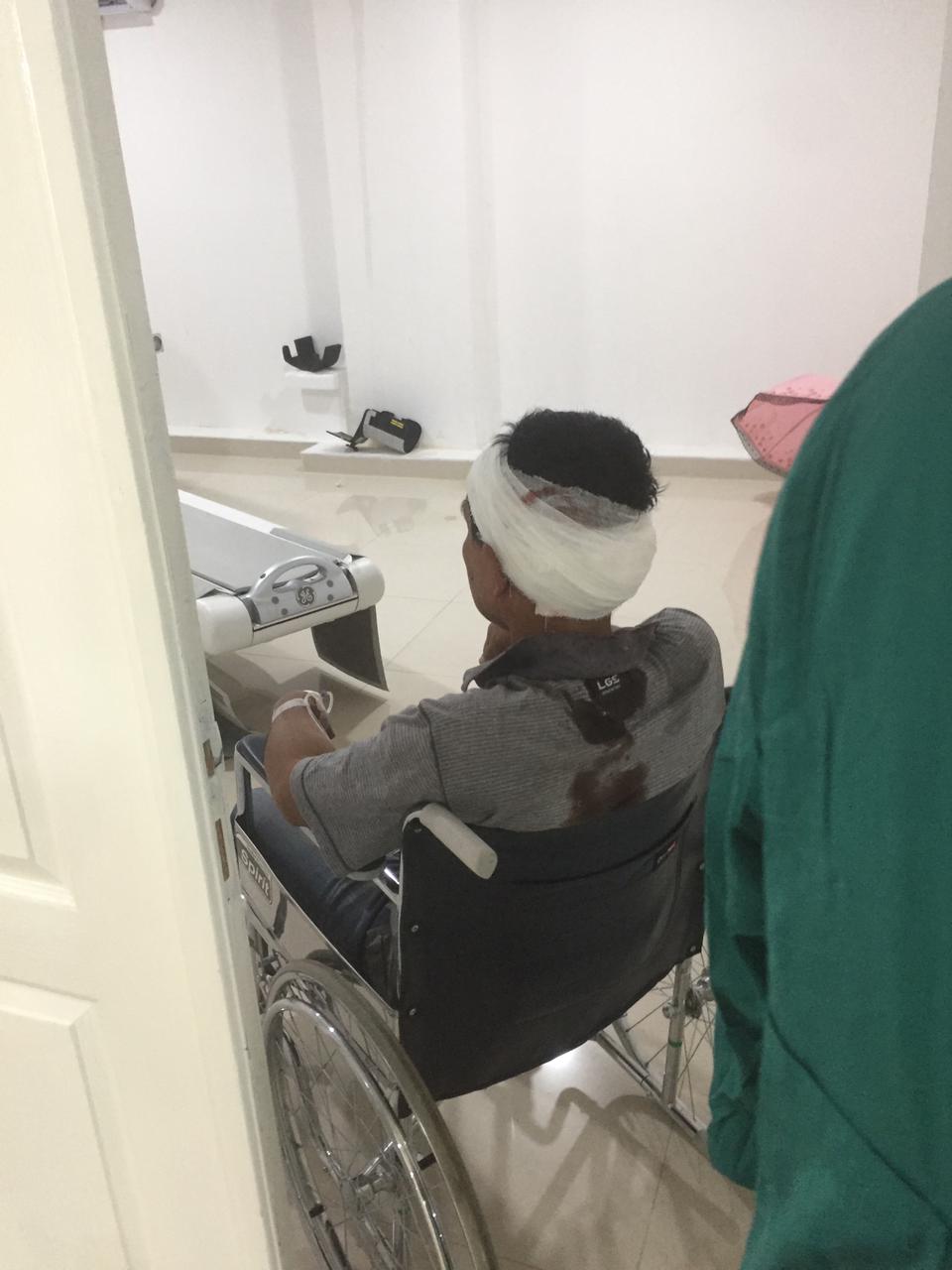 Korban penganiayaan di Manggala. (Ist)