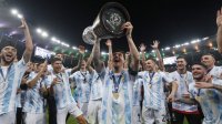 Lionel Messi akhirnya sukses membawa Argentina juara di ajang Copa America, Minggu 11 Juli 2021. (Int)