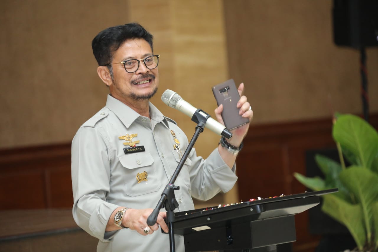 Mentan Syahrul Yasin Limpo (SYL). (Int)