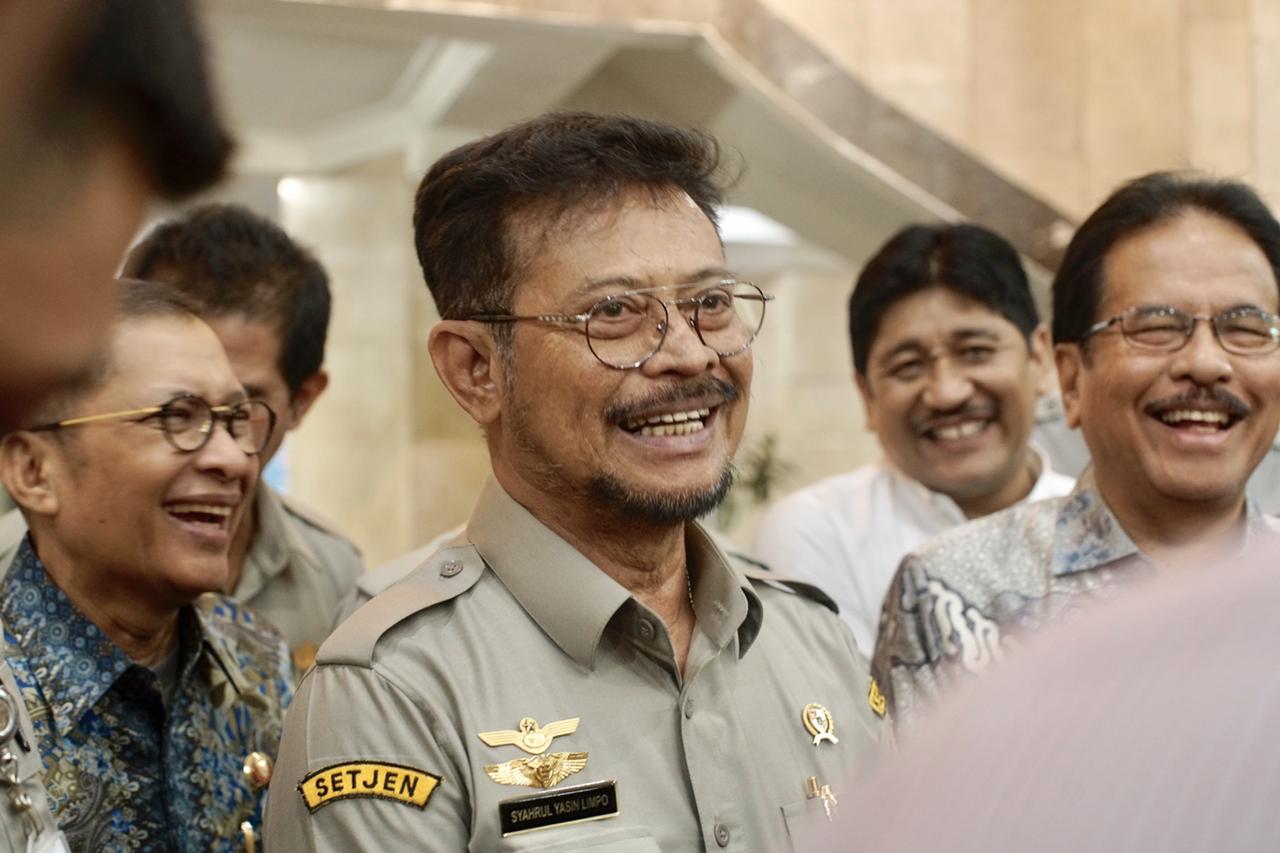 Mentan Syahrul Yasin Limpo. (int)