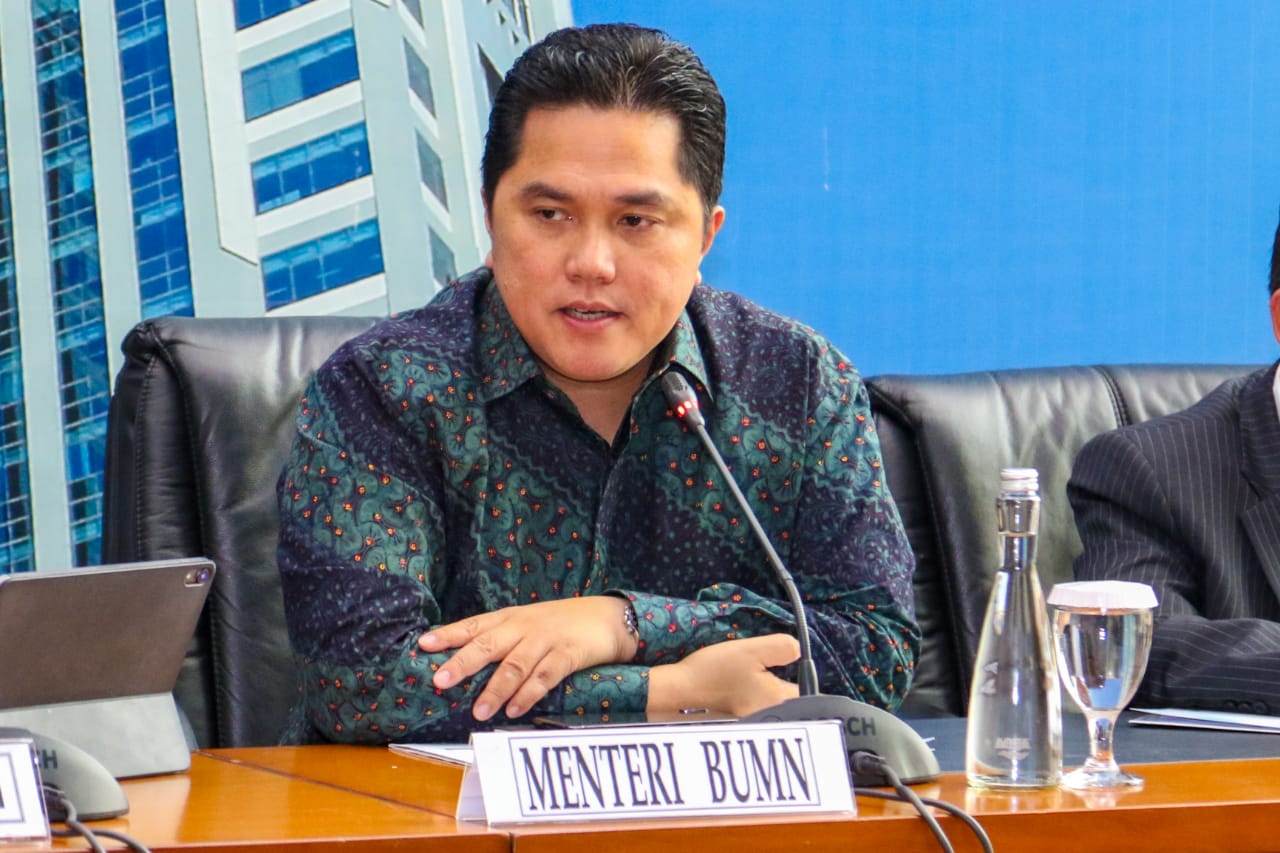Menteri BUMN Erick Thohir. (Int)