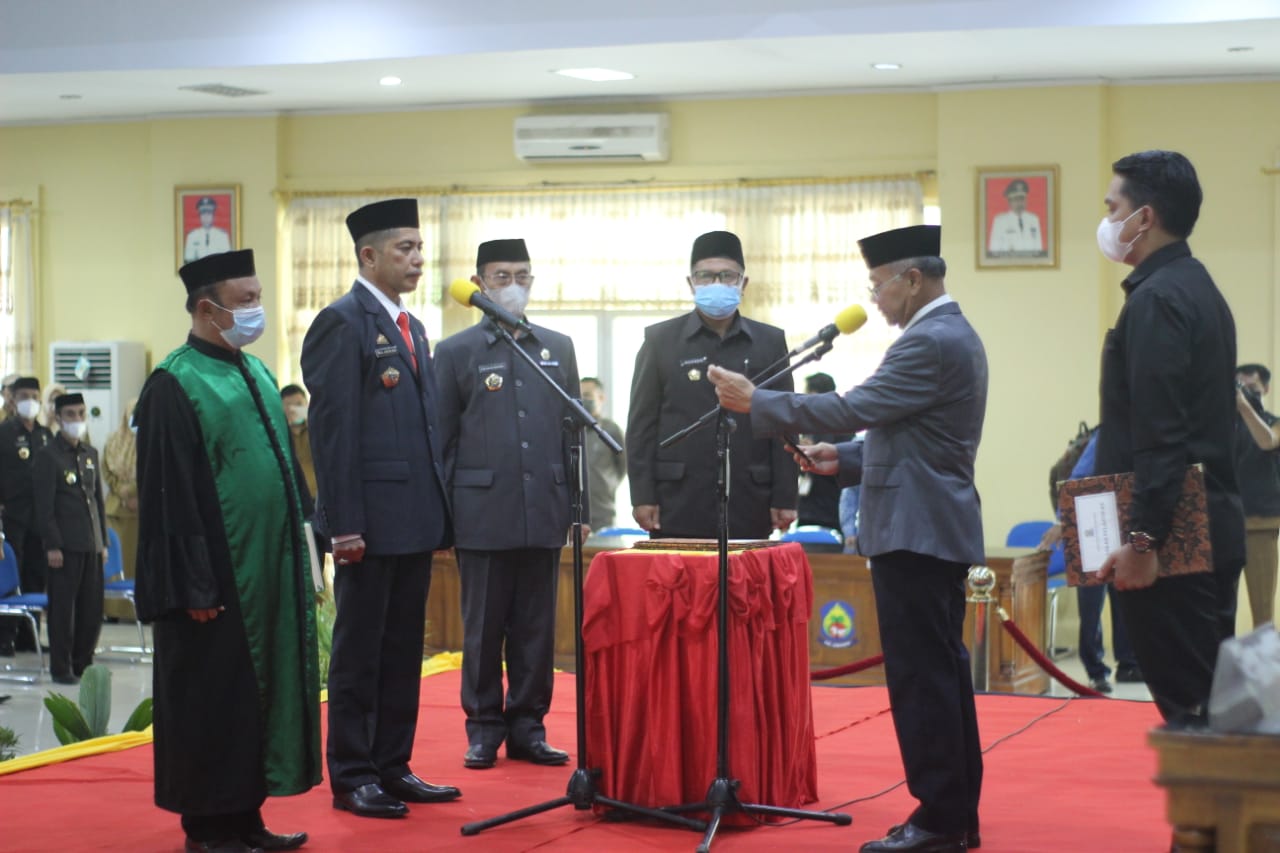 Muh. Arifin Nur, SH,.MH resmi dilantik sebagai Sekretaris Daerah (Sekda) Kabupaten Jeneponto, Senin 18 April 2022. (Ist).jpg