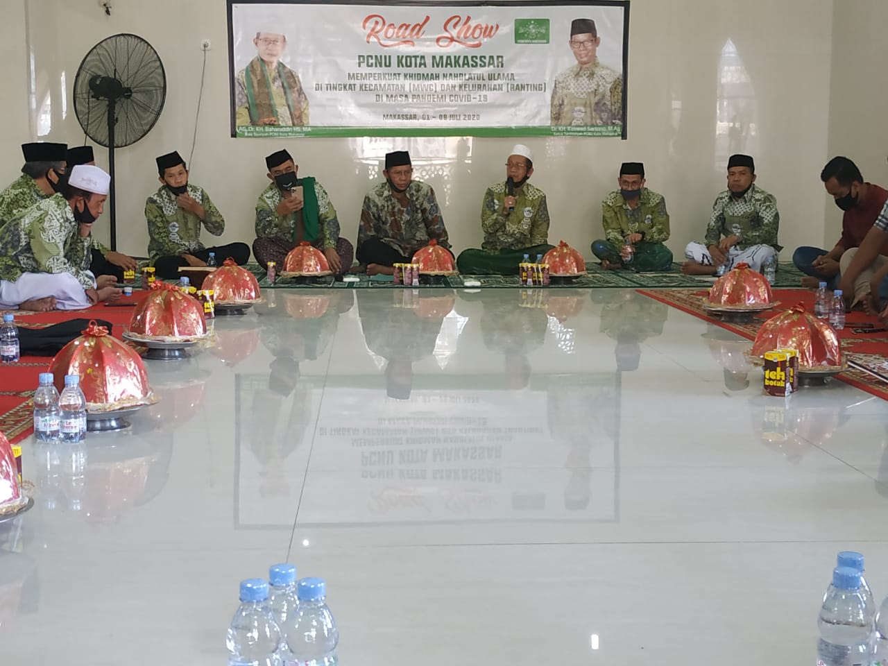 PCNU Kota Makassar menggelar road show di kecamatan Wajo, Kamis 2 Juli 2020. (Ist)