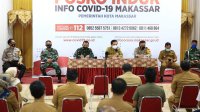 PJ Walikota Makassar Prof Rudy Djamaluddin saat memimpin rapat evaluasi penanganan Covid 19, Senin 27 Juli 2020. (Ist) PJ Walikota Makassar Prof Rudy Djamaluddin saat memimpin rapat evaluasi penanganan Covid 19, Senin 27 Juli 2020. (Ist)