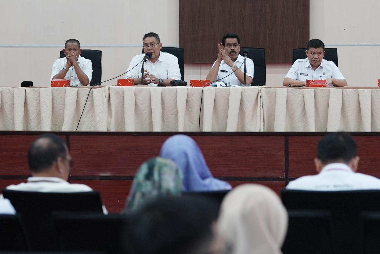 Panitia Hari Jadi Sulawesi Selatan ke 354 dan HUT RI ke 78 menggelar Rapat Pemantapan Panitia Peringatan Hari Jadi Sulawesi Selatan, di Ruang Pola Kantor Gubernur, Rabu 26 Juli 2023. (Ist).jpeg