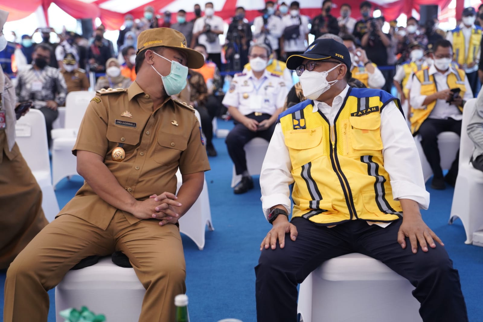 Pembangunan Tol MNP dimulai, Plt Gubernur Sulsel mengharapkan pemberdayaan tenaga kerja lokal. (Int)