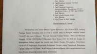 Pemkab Takalar memutuskan meniadakan open house usai lebaran tahun ini sebagai salah satu upaya memutus mata rantai penyebaran Covid 19. (Ist).