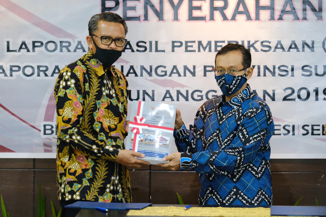 Pemprov Sulsel kembali raih WTP. (Ist)