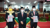 Pemprov Sulsel menerima opini WDP dari BPK. (Ist)