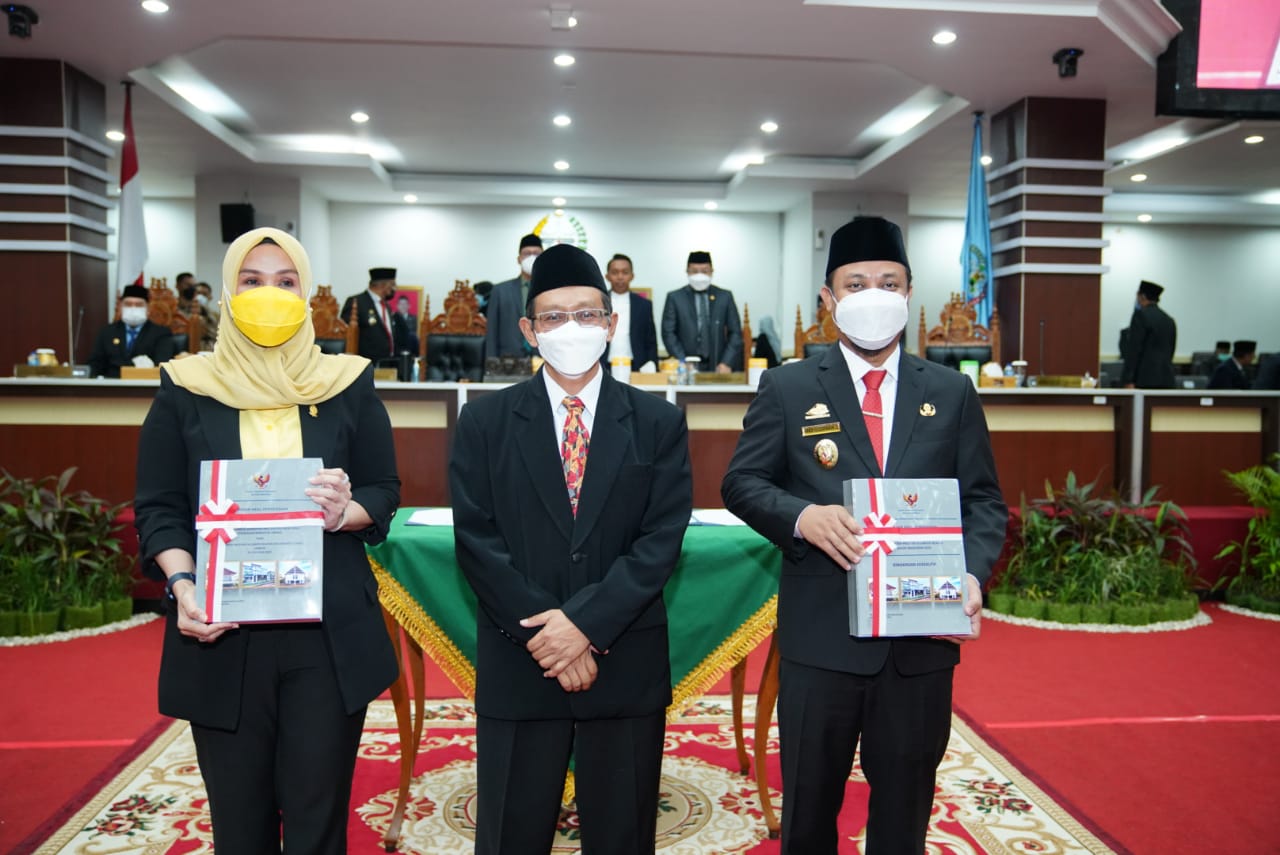 Pemprov Sulsel menerima opini WDP dari BPK. (Ist)