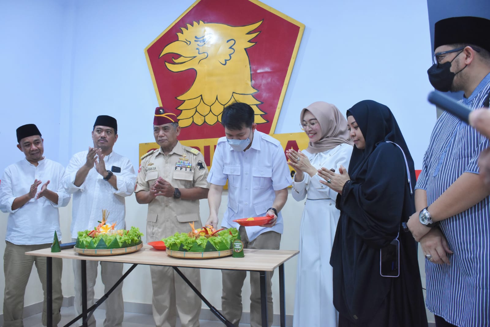 Peresmian kantor baru Gerindra Makassar. (Ist) Peresmian kantor baru Gerindra Makassar. (Ist).jpg